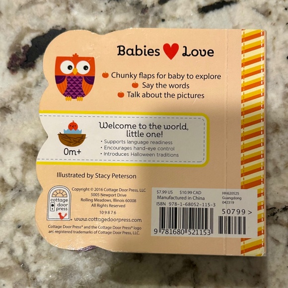 *GENTLY USED* Babies Love Halloween: Lift a Flap Board Book - Picture 6 of 6